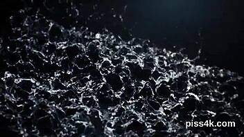 Natural lesbian babes drenched in piss. They squirt hard on wet muffs with wild abandon.