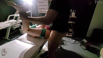 What a Slutty Massage Turns Rough Riding!