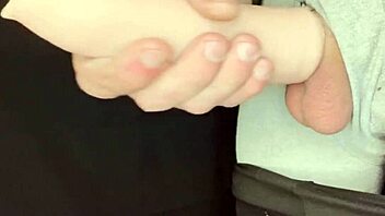 Robbystrokes Shows Huge Cumshot with Foreskin Extender in Action