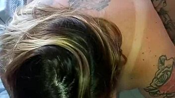 Morning blowjob turns really nasty.