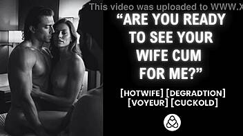 Desperate wife banged before husband, real cuckold shame! 😳