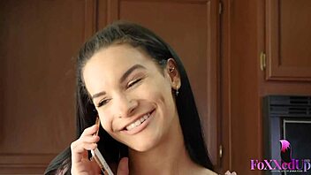 eden sin gets cunnilingus and finger play