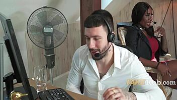 in the call center, weird things happen every day