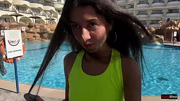 健美妹训练后性交求射脸上