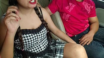 Sweet and sexy housewife get screwed in both the holes by office boss