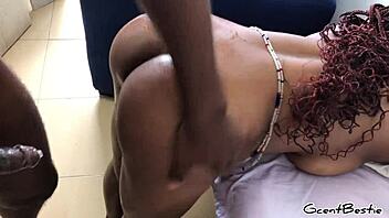 Intense doggy fuck with moans and orgasms