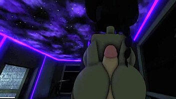 Busty follower begs for hard fuck and creampie in Roblox 😈