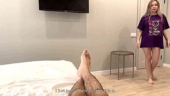 double fucked in quick anal session