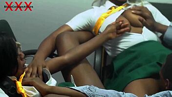 Students boldly teach head teacher intense fucking