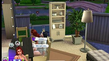 Sexy Redhead Cheats in Steamy Encounter