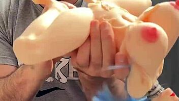 OMG, Pequena Sexdoll Gets Wrecked by a Massive Cock in Homemade Bedroom Play! 😱