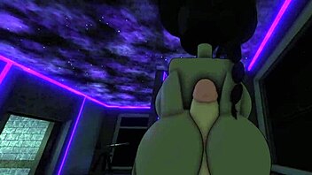 Busty follower begs for hard fuck and creampie in Roblox 😈