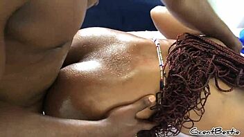 Intense doggy fuck with moans and orgasms