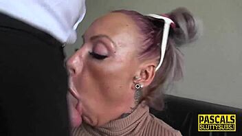 uh, this throated milf sub just got wrecked bad