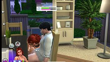 Sexy Redhead Cheats in Steamy Encounter