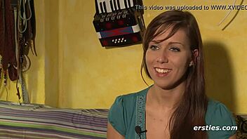 i'm a green eyed beauty with pierced nipples, masturbating until orgasm