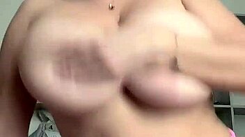 In the morning I touch my juicy boobs and get turned on by huge natural tits.