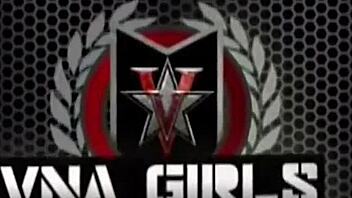 Why does oiled Vicky Vette dominate Maxine with her big strap-on?