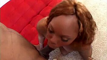 Sensious gets her bubble butt slapped while riding a monster dong hard.