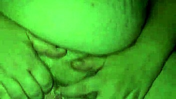 The man experienced a quick orgasm while pleasing his girlfriend