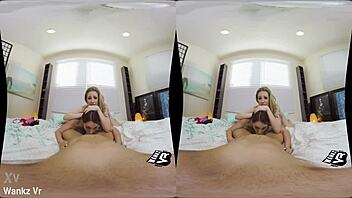 Wankzvr - Threesome Therapy Ft Dahlia Sky & Quinn Wilde