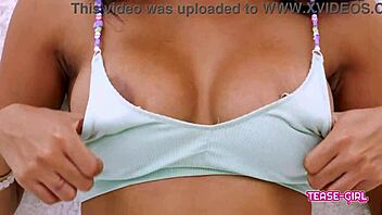 beautiful black teen supermodel in pov session