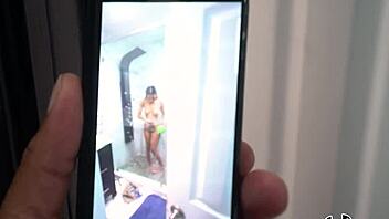 Eden West Catches Her Stepdad Peeping in the Shower