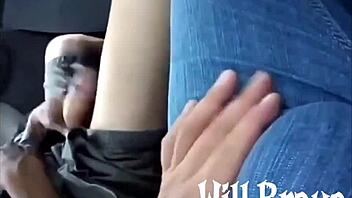 bro, wild brazilian amateur banging a huge cock in the car on the street! 🔥