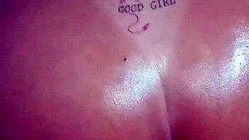 beautiful wife in lingerie takes monster cock while husband watches