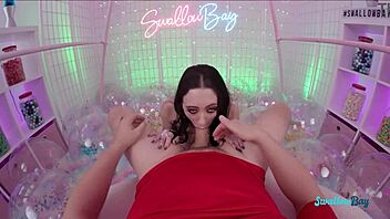 petite college girl strips and seduces guy to suck his monster cock 😏