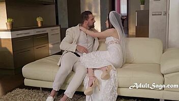 Bride Alyssa Bounty Rides Lorenzo Viota’s Cock in Wild Outdoor Anal Adventure