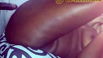 Preta moans with cock in ass.