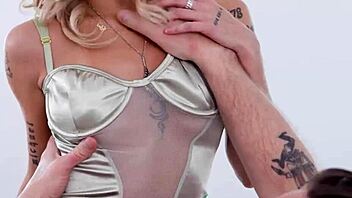 hot blonde emma rosie shyly explores her hardcore fantasy with kissing and fucking