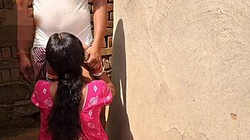 Ever seen bhabhi in saree roughly taken by devar ji?