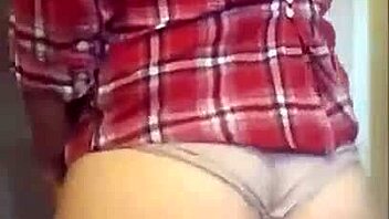 Sexy Petite Milf Teases With Panties And Plump Ass