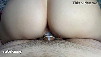 Her pussy is so tight that she tore the condom