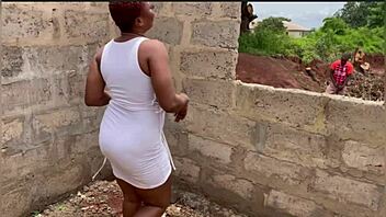 Mason fucks the site owner outdoors with a creampie 😏