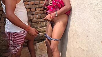 Ever seen bhabhi in saree roughly taken by devar ji?