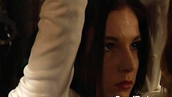 Busty lesbian slave, feel my fingers inside you