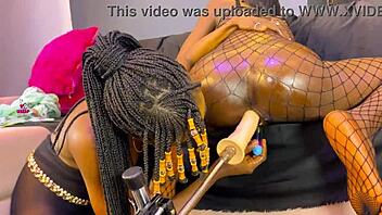 serve4k delivers fast food with a shaved brunette in stockings, european reality twist