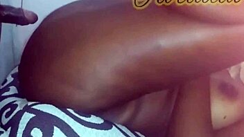 Preta moans with cock in ass.