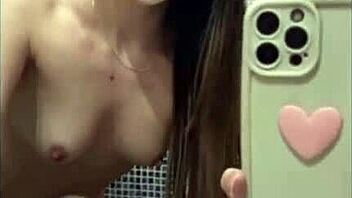 quick hardcore doggystyle in bathroom on camera