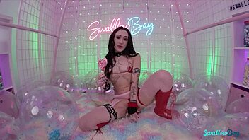 petite college girl strips and seduces guy to suck his monster cock 😏