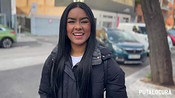 putalocura catches venezuelan culona ambar bunny with creampie