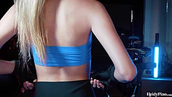 Heidy Pino's Naked Fitness Relaxation!