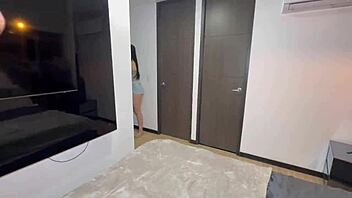 Horny Threesome With Latina Teen