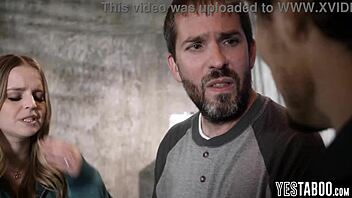 Milfs fuck stepfamily for game show prize