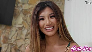 i ride clara trinity's big black cock and get face fucked