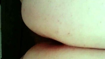 A bbw wife gets ass fucked in the bathroom