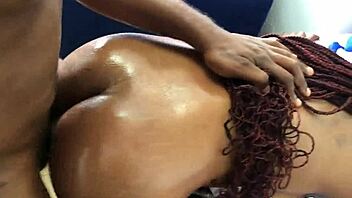 Intense doggy fuck with moans and orgasms